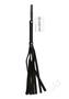 Sex And Mischief Faux Leather Flogger - Black