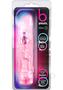 B Yours Vibe 3 Vibrating Dildo 7.25in - Pink