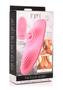 Inmi The Pulse Slider Pulsing And Vibrating Rechargeable Silicone Pad With Remote Control - Pink